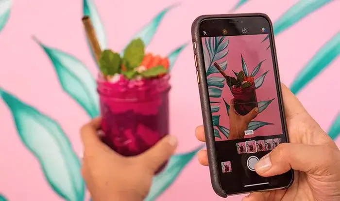 Taking a photo