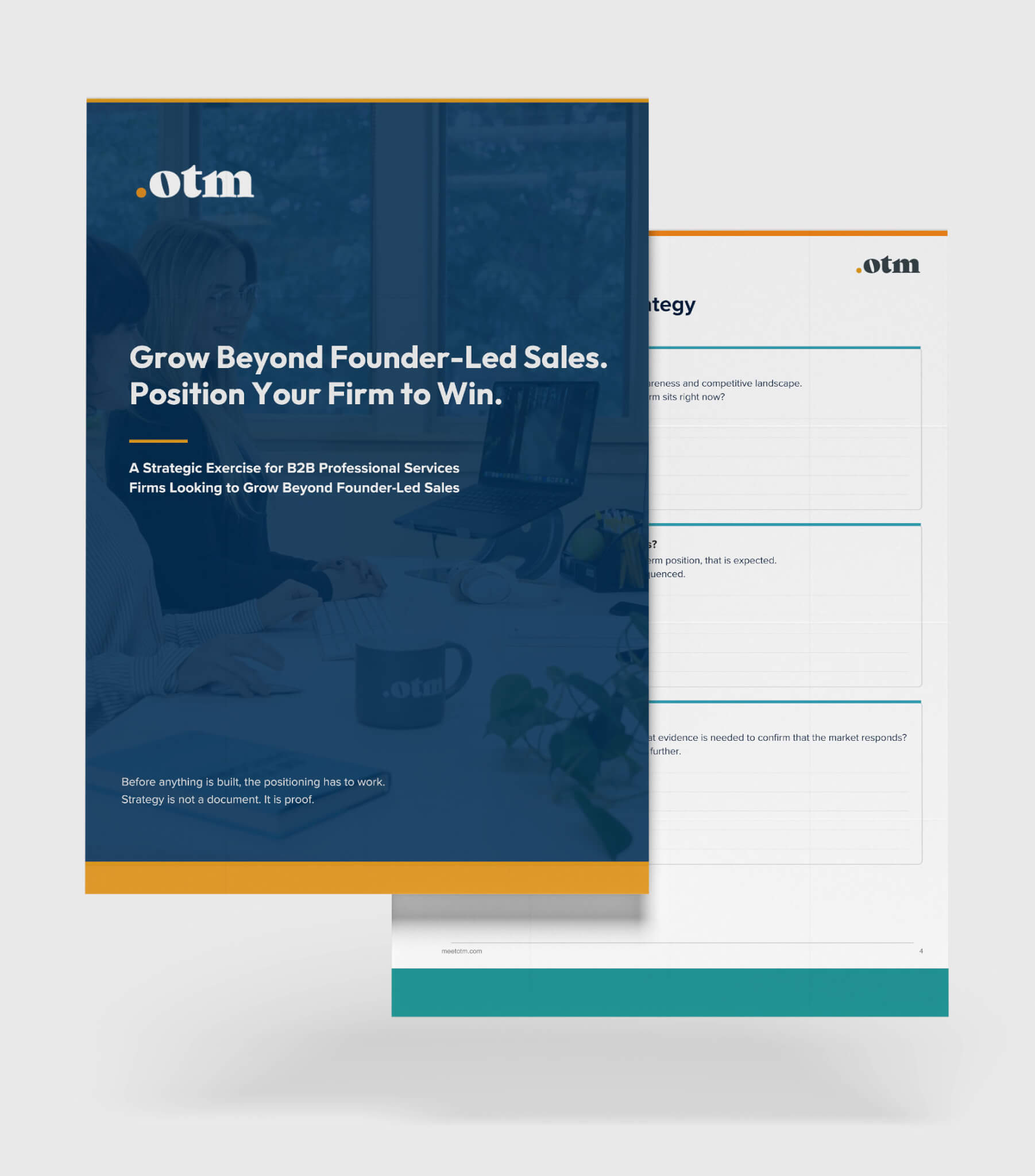 Grow beyond founder lead sales worksheet